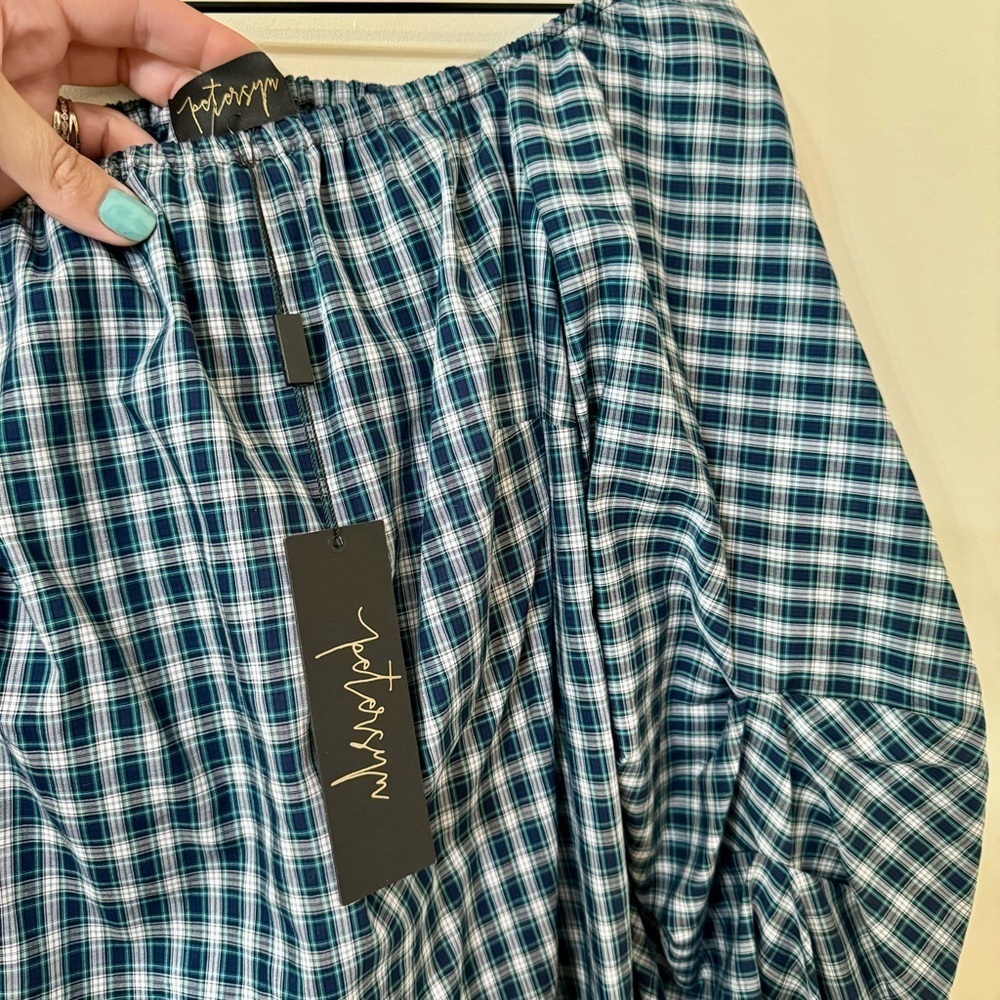 Petersyn Greenwich Lennox off the shoulder top. Size XS. New with tags. - Picture 7 of 7